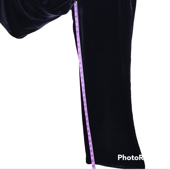 NWT ZARA Fluid Velvet Pants Trousers Limited Edition Sz XXL - Picture 14 of 14